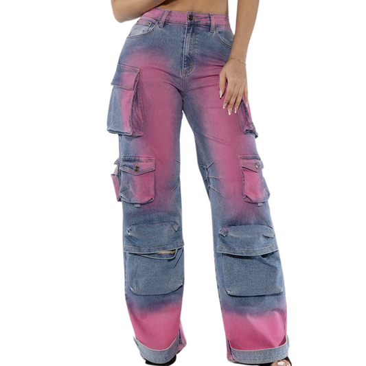 Paint The Town Cargo Jeans