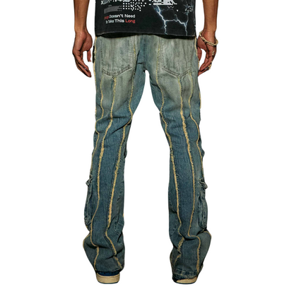 Cargo Denim Jeans