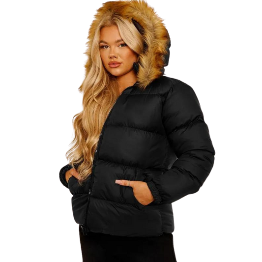 Marshan Puffer Jacket (Black)